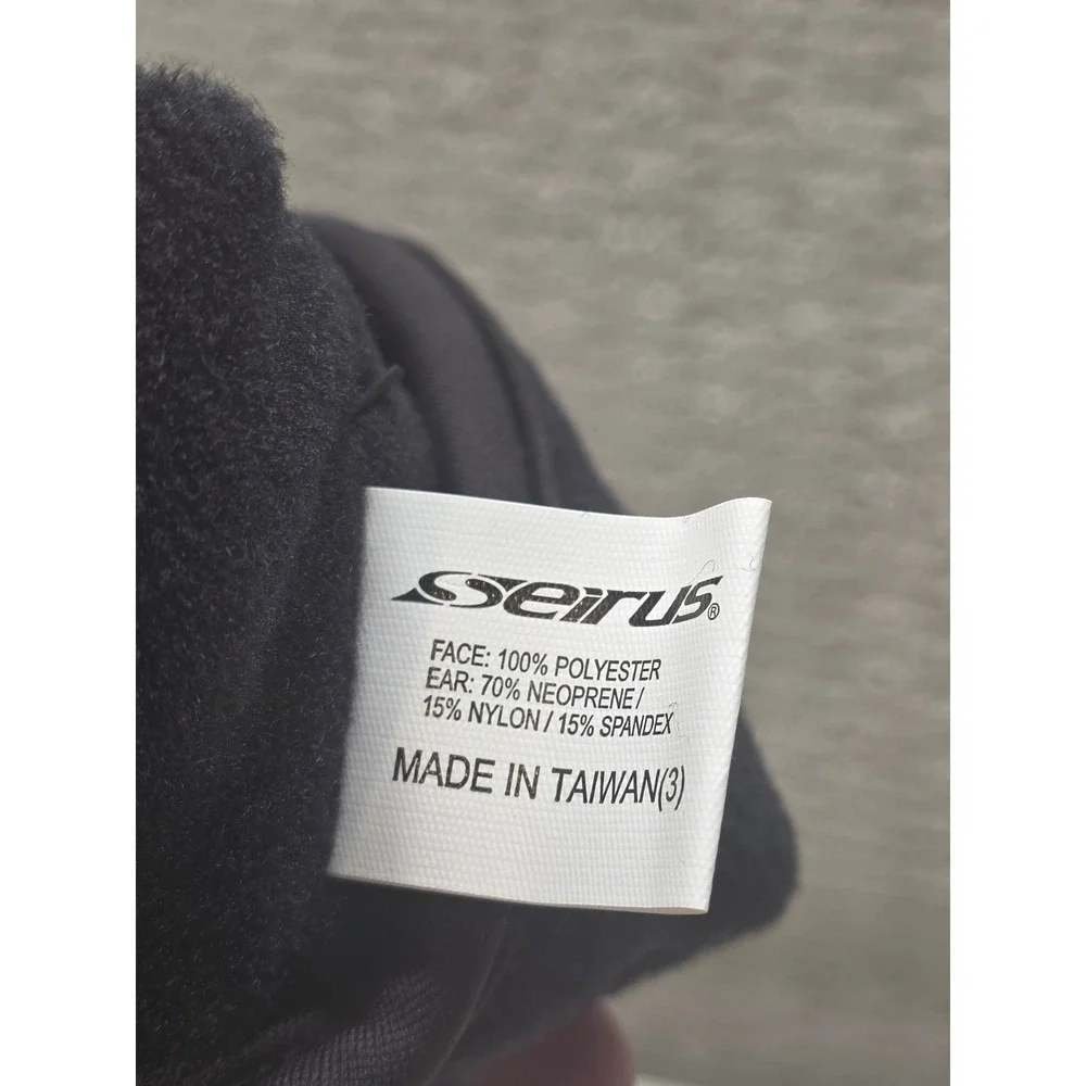Seirus 8028 HWS Neofleece Headband Black Polartec Windproof Ear Warmer‎ One Size
